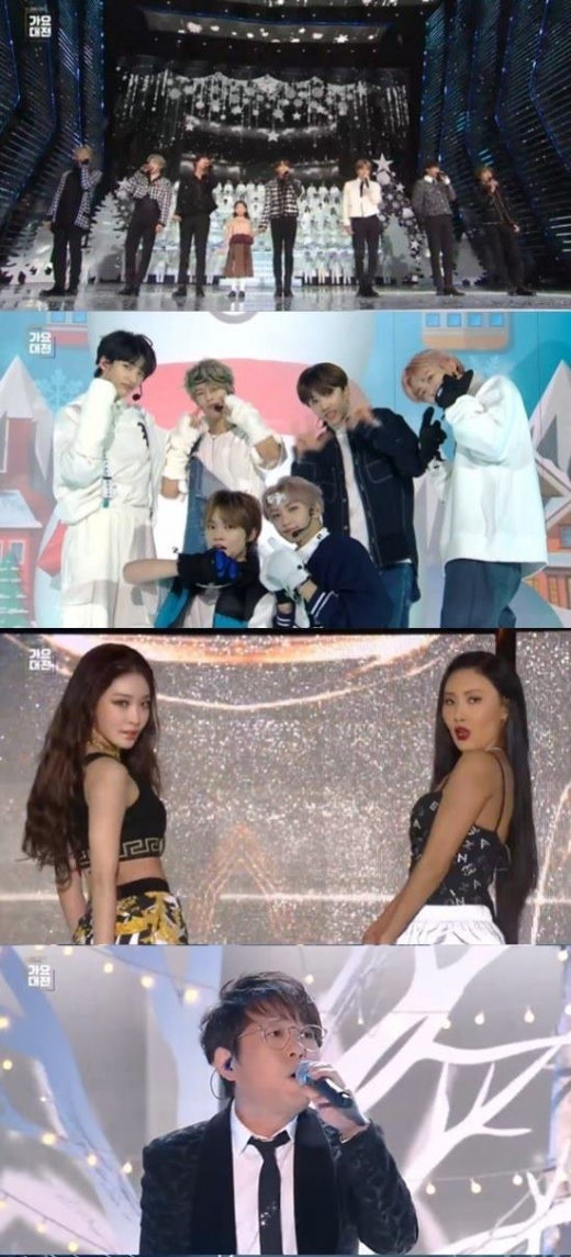 /사진='2019 SBS 가요대전' 방송 캡처