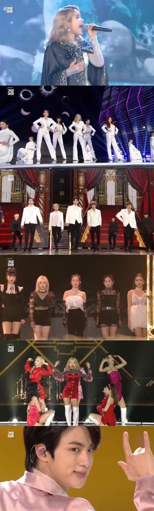 /사진='2019 SBS 가요대전' 방송 캡처