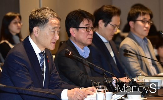 [머니S포토] 기금위 회의 주재하는 박능후 장관