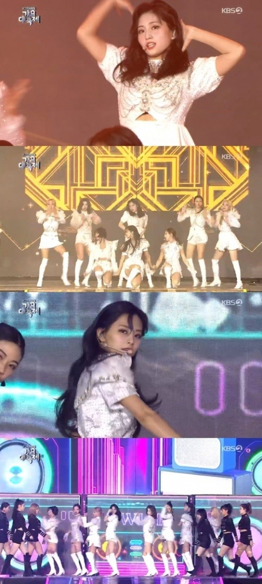 트와이스. /사진=KBS '가요대축제' 방송화면 캡처