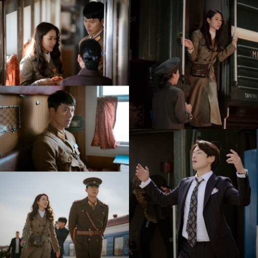 '사랑의 불시착'에서 현빈과 손예진, 김정현이 열연을 펼쳐진다. /사진=tvN
