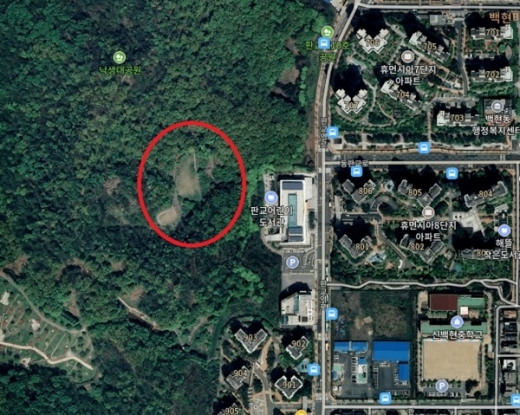 성남시 낙생대공원 내 생물서식처. / 사진제공=성남시