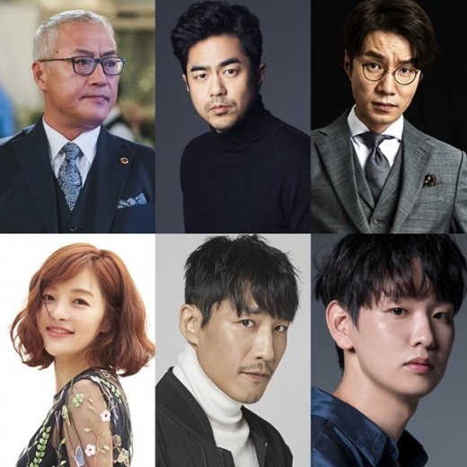 이경영, 전석호, 송영규, 조동인, 지현준, 황보라(위쪽부터 시계방향). /사진=각 소속사 제공