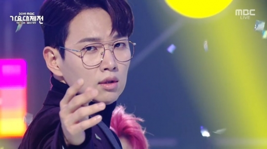 장성규. /사진=2019 MBC 가요대제전 방송 캡처  