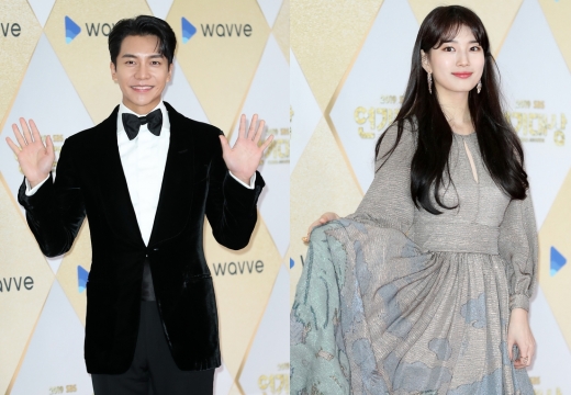 배우 이승기(왼쪽)와 배수지. /사진=뉴스1