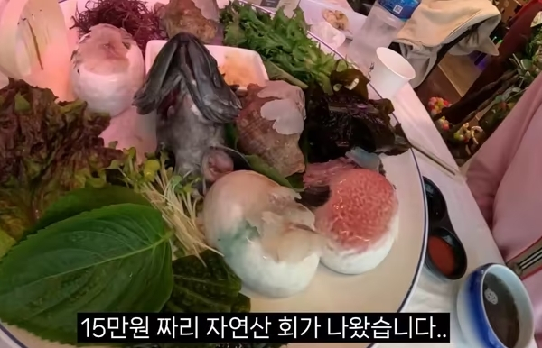 15만원 모둠회 주문 후 물회 서비스 요구한 유튜버… 사장 대응 보니?