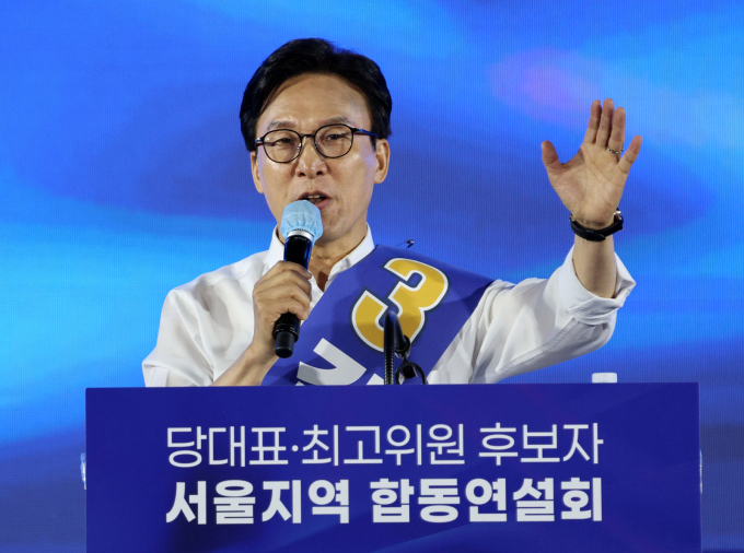 김민석 호남&middot;수도권서 1위 &hellip; 정청래에 누적 8.4