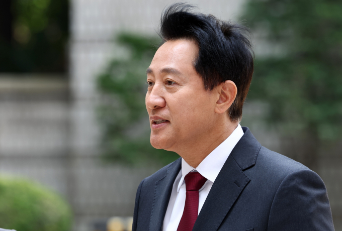 [속보] 오세훈 서울시장, '여론조사비 대납' 2심서 무죄